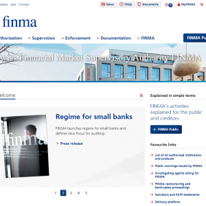 FINMA 瑞士金融市场监理局基本介绍