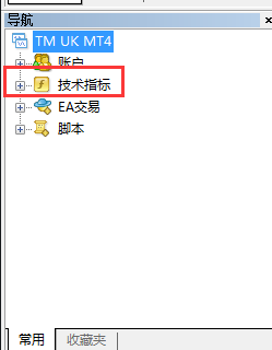 在MT4上的AC加速震荡指标如何使用添加到图表里面？