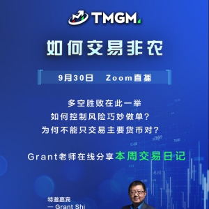 TMGM在线分享本周交易日记