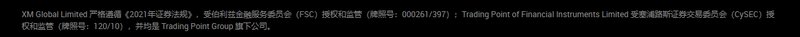 XM 监管机构