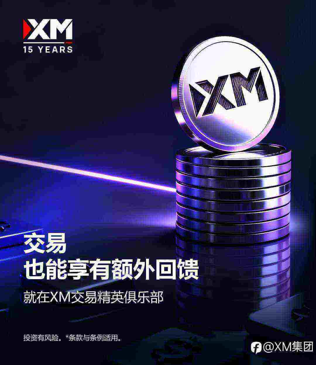 加入XM交易精英俱乐部，解锁更多交易奖励