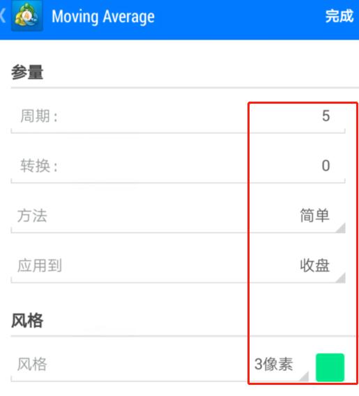 手机MT4上怎么添加移动平均线指标？